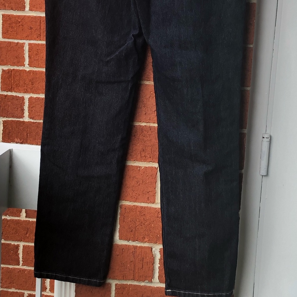 Gloria Vanderbilt Black Jeans Size 12 —#035 - Picture 6 of 12
